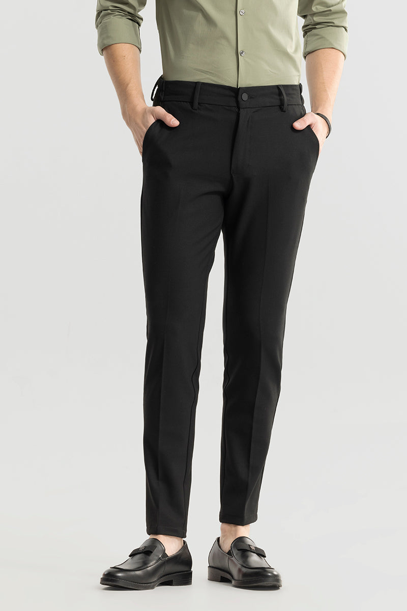 Bonsai Dark Black Trousers