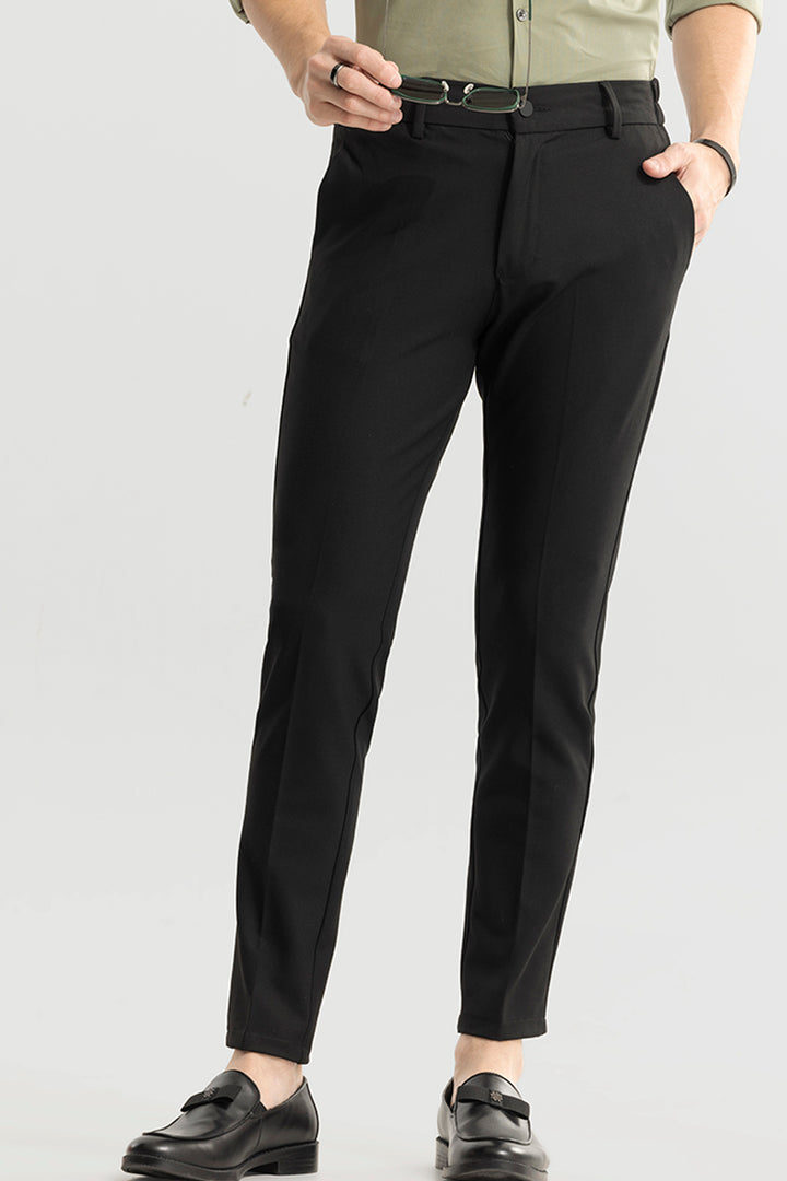 Bonsai Dark Black Trousers