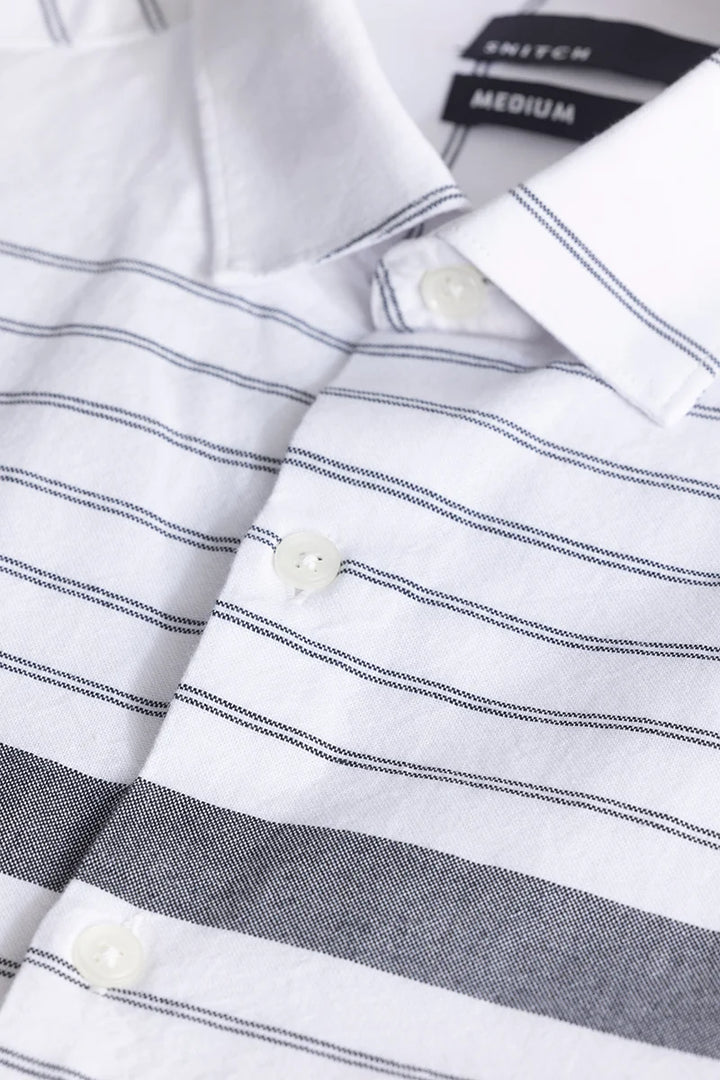 StripeZephyr White Striped Shirt