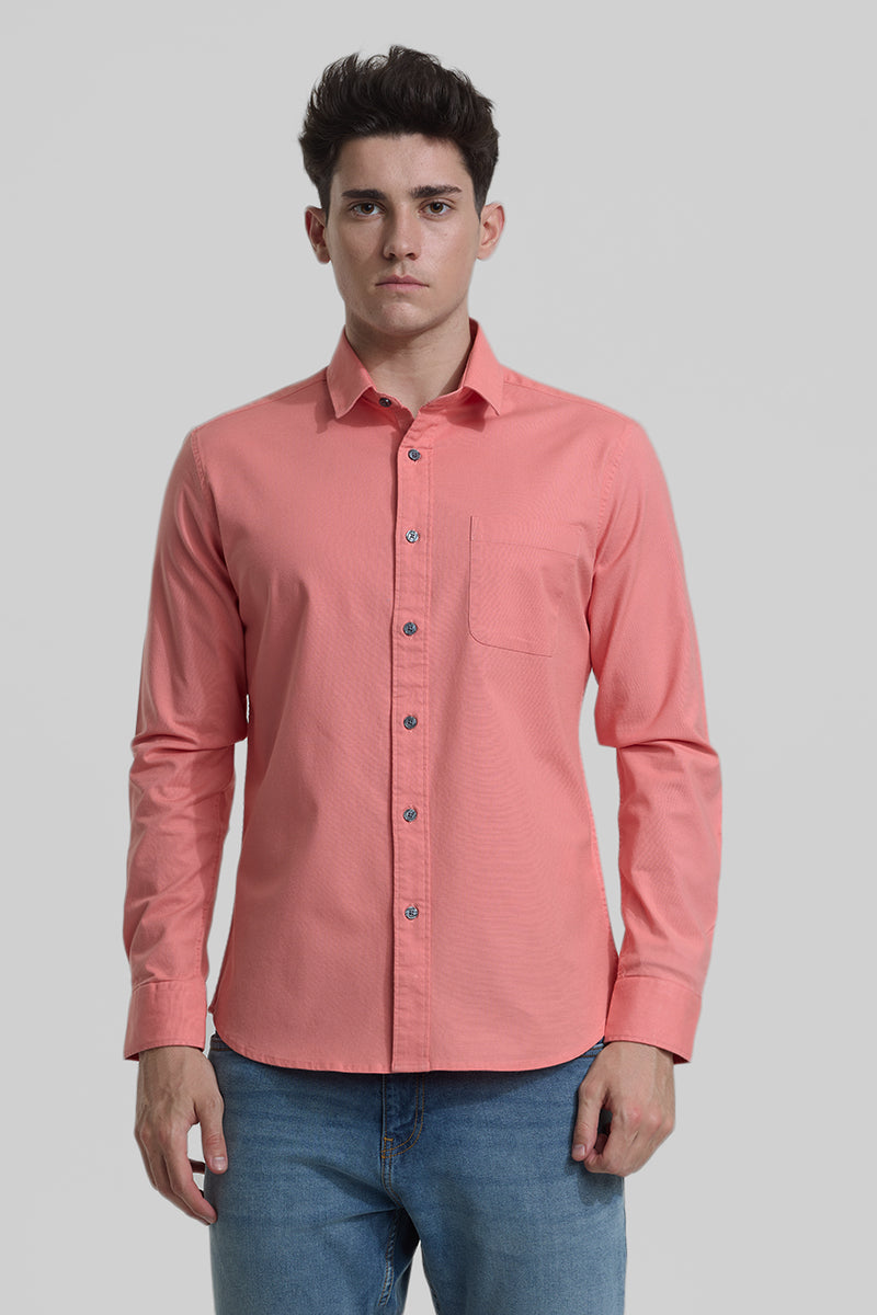 Coral Slim Fit Shirt