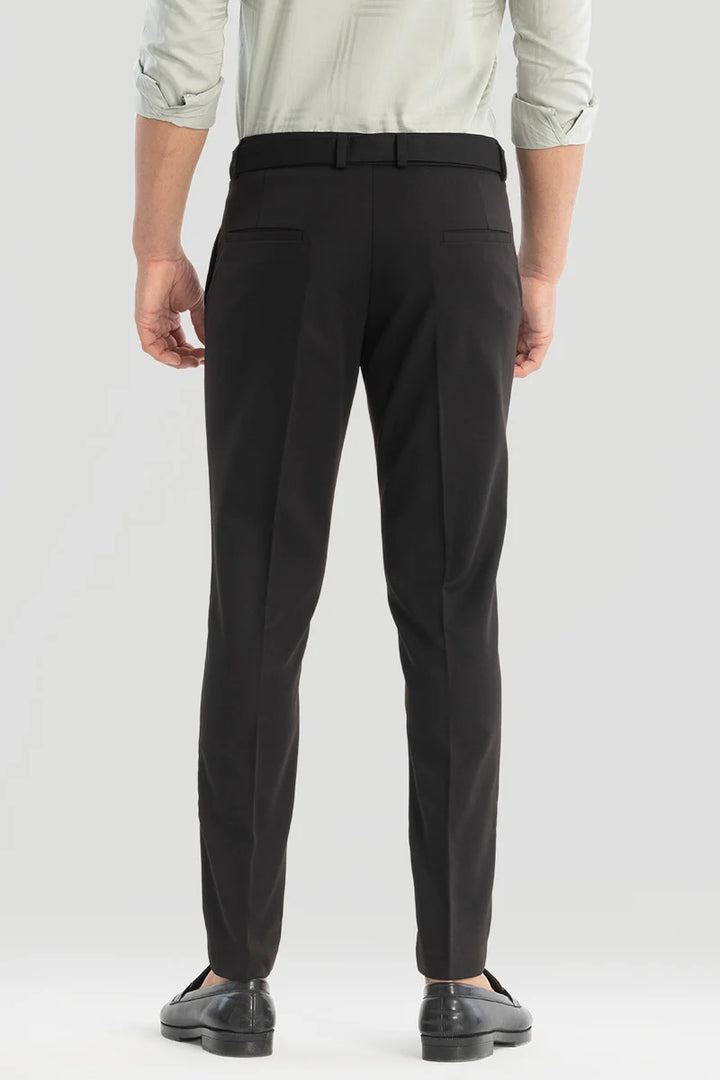 Black Slim Fit Trousers