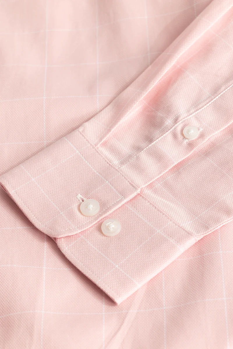 Giuliano Pink Checks Shirt