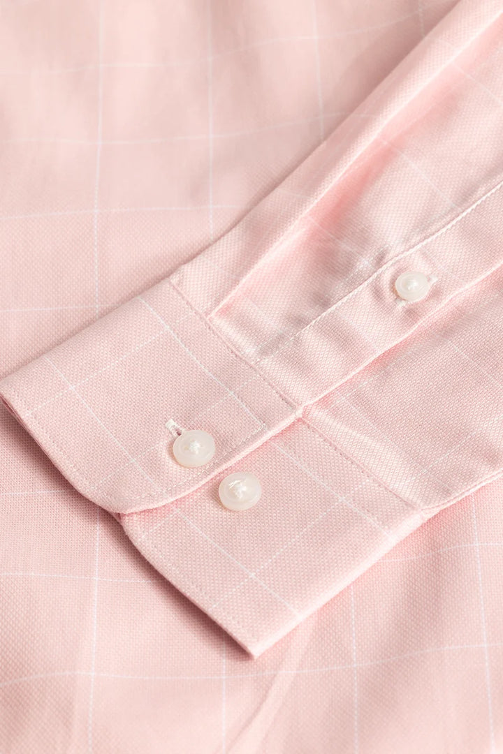 Giuliano Pink Checks Shirt