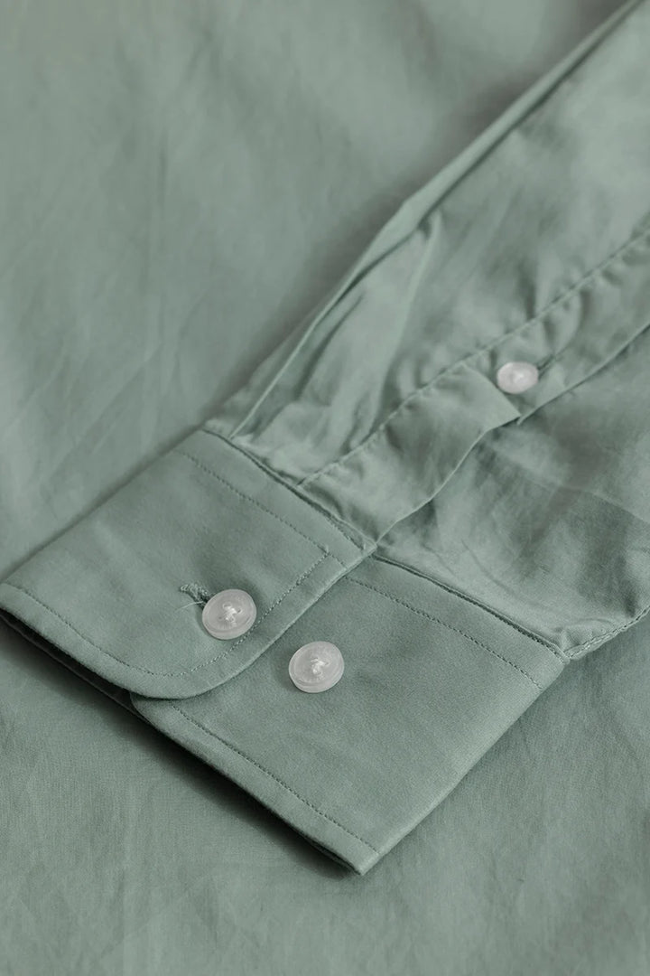 Yngve Green Plain Shirt