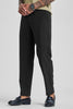 Black Slim Fit Stretch Chinos