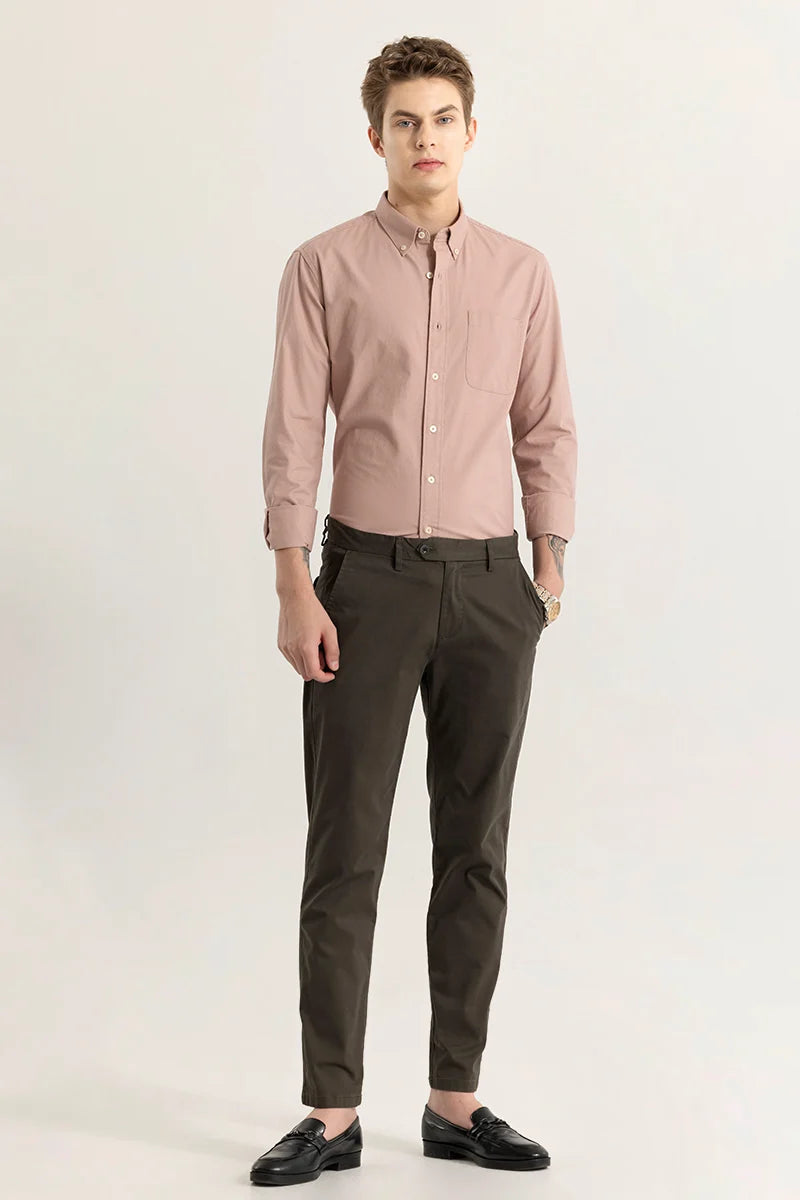 Shirtolo Plain Pink Shirt