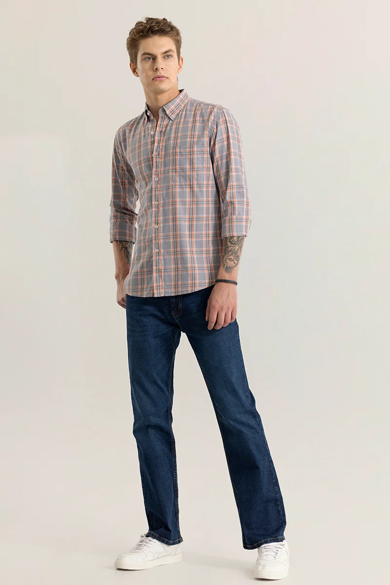 Plaidariffic Grey Check Shirts