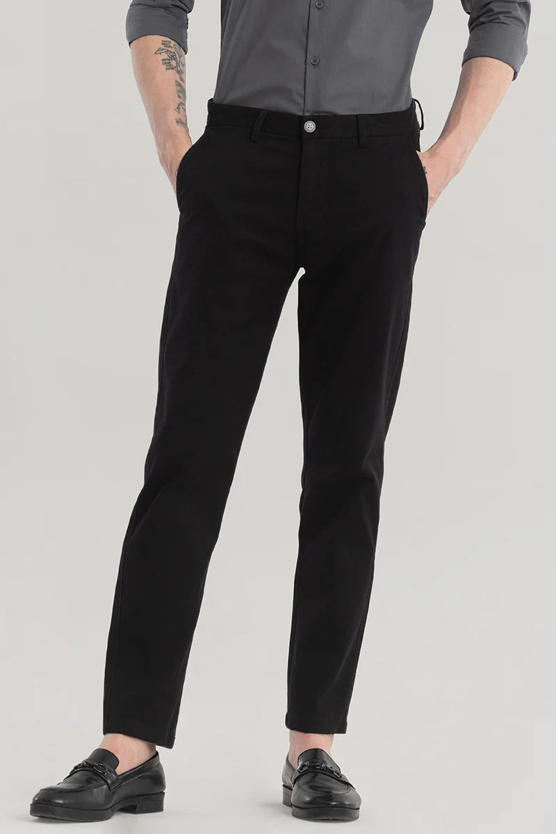 Sleekstride Black Trouser