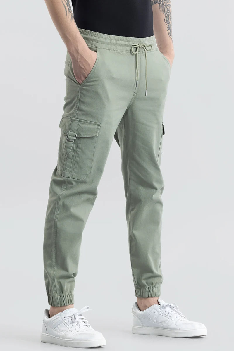 Noemi Sage Green Cargo Pant