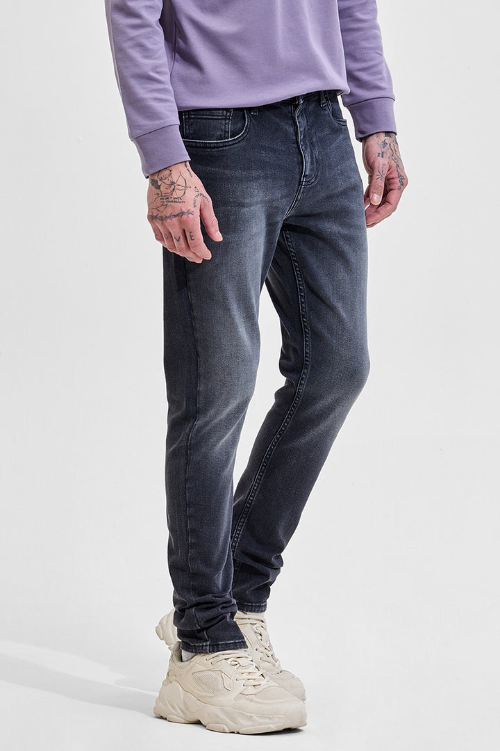 Charcoal Grey Slim Fit Jeans