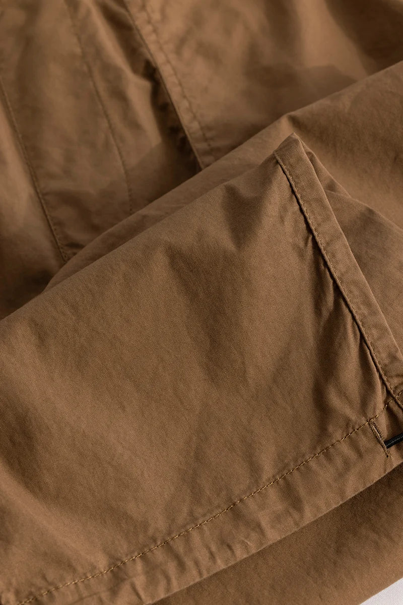 Nimbusflex Brown Parachute Pants