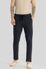 Harbor Navy Plain Slim Fit Pants