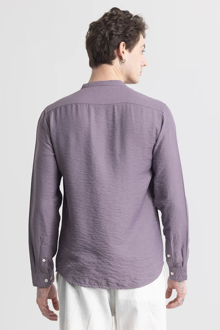 CharmShirt Lavender Plain Shirt