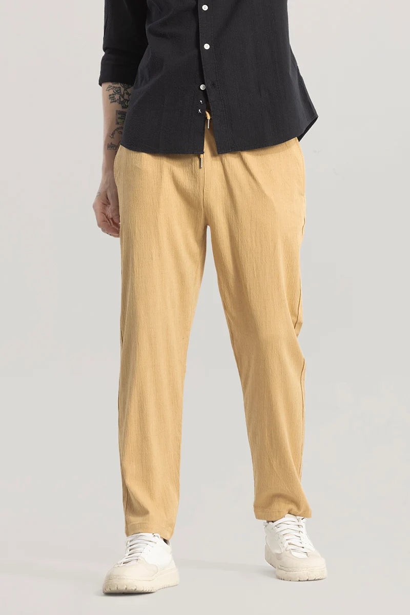 SlendEase Pale Mustard Pant