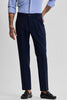 Navy Slim Fit Stretch Trousers