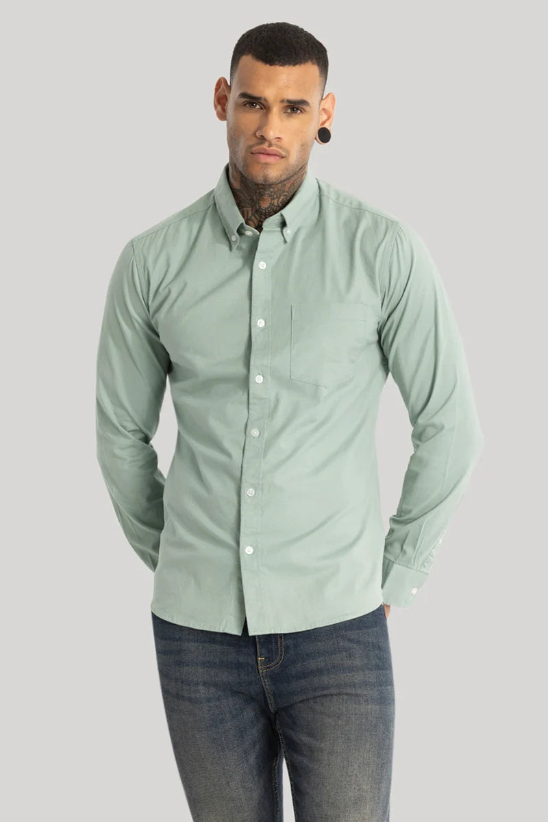 Light Green Oxford Shirt