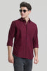 Maroon Slim Fit Shirt