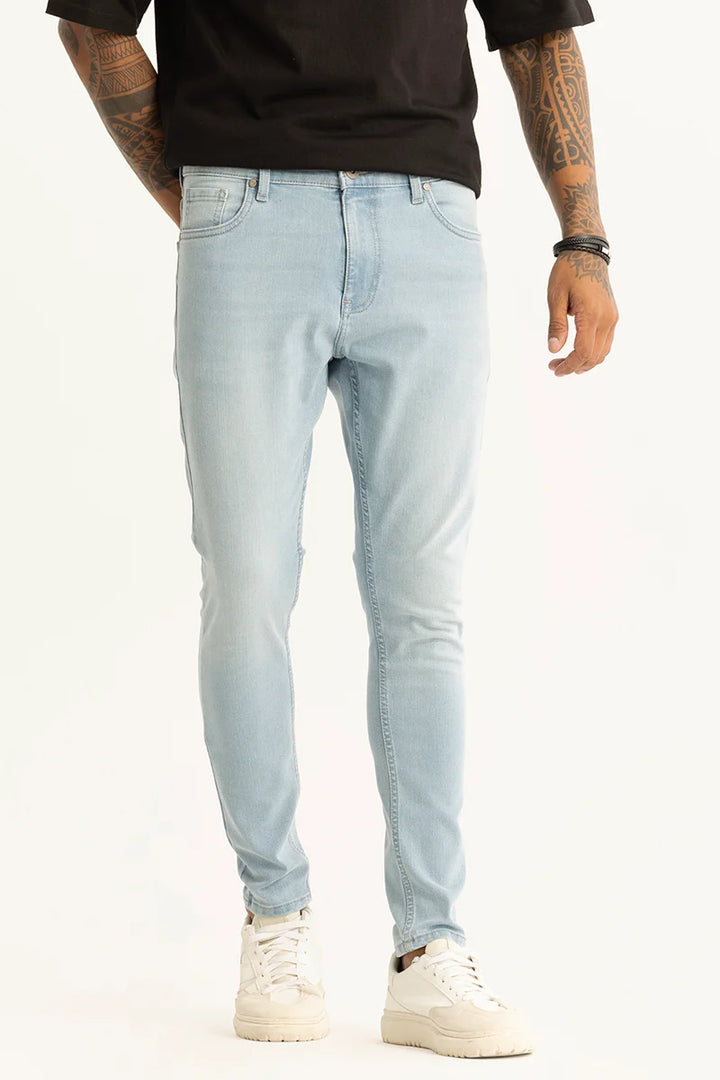 Delphine Light Blue Skinny Fit Jeans