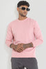 Pink Solid Sweatshirt