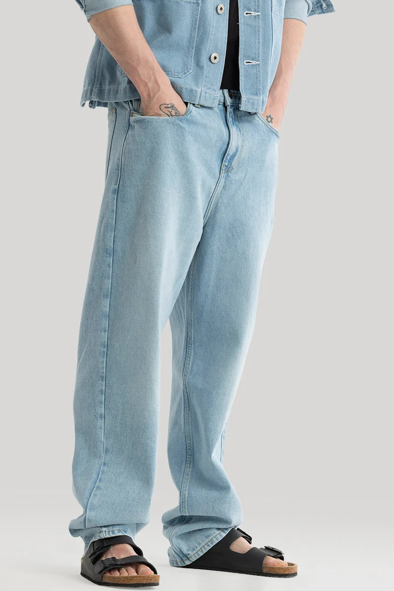 Lars Light Blue Loose Fit Jeans