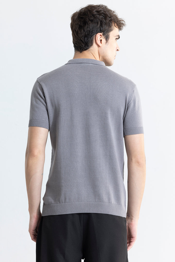 Nova Grey Polo T-Shirt