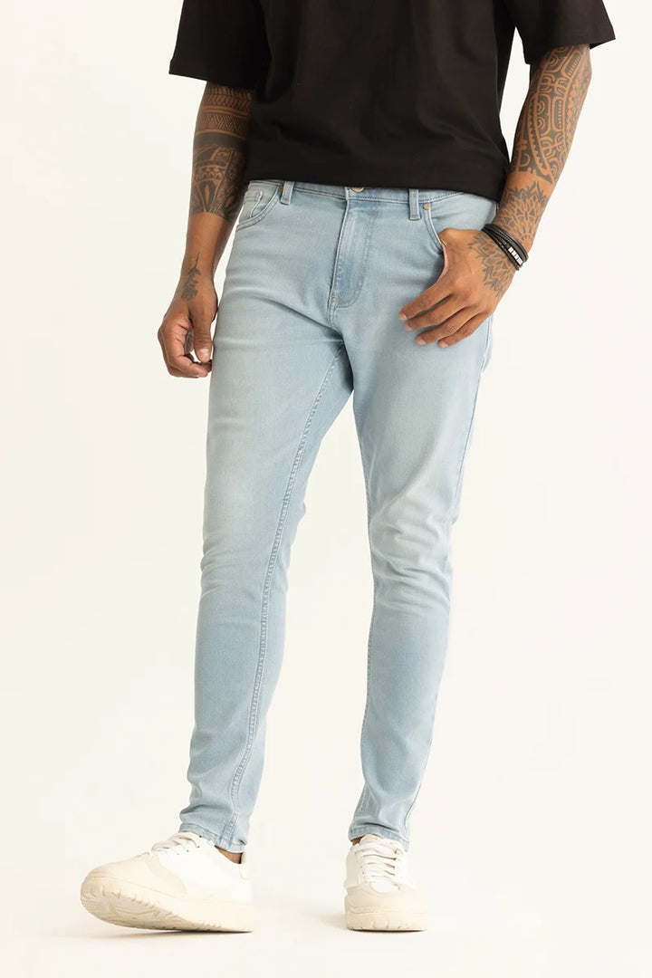 Delphine Light Blue Skinny Fit Jeans