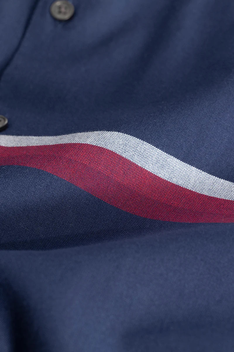 Stripanique Navy Stripe Shirt