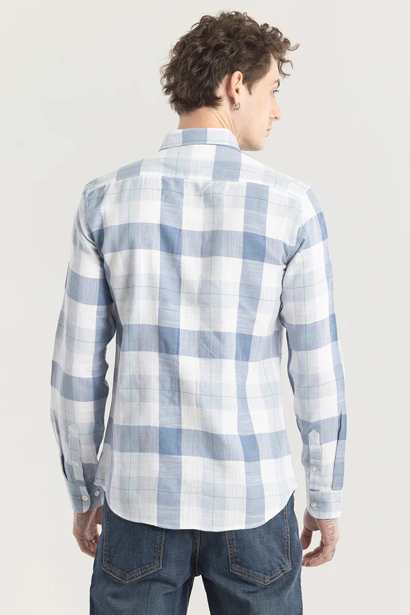 Plaidify Blue Checkered Shirt