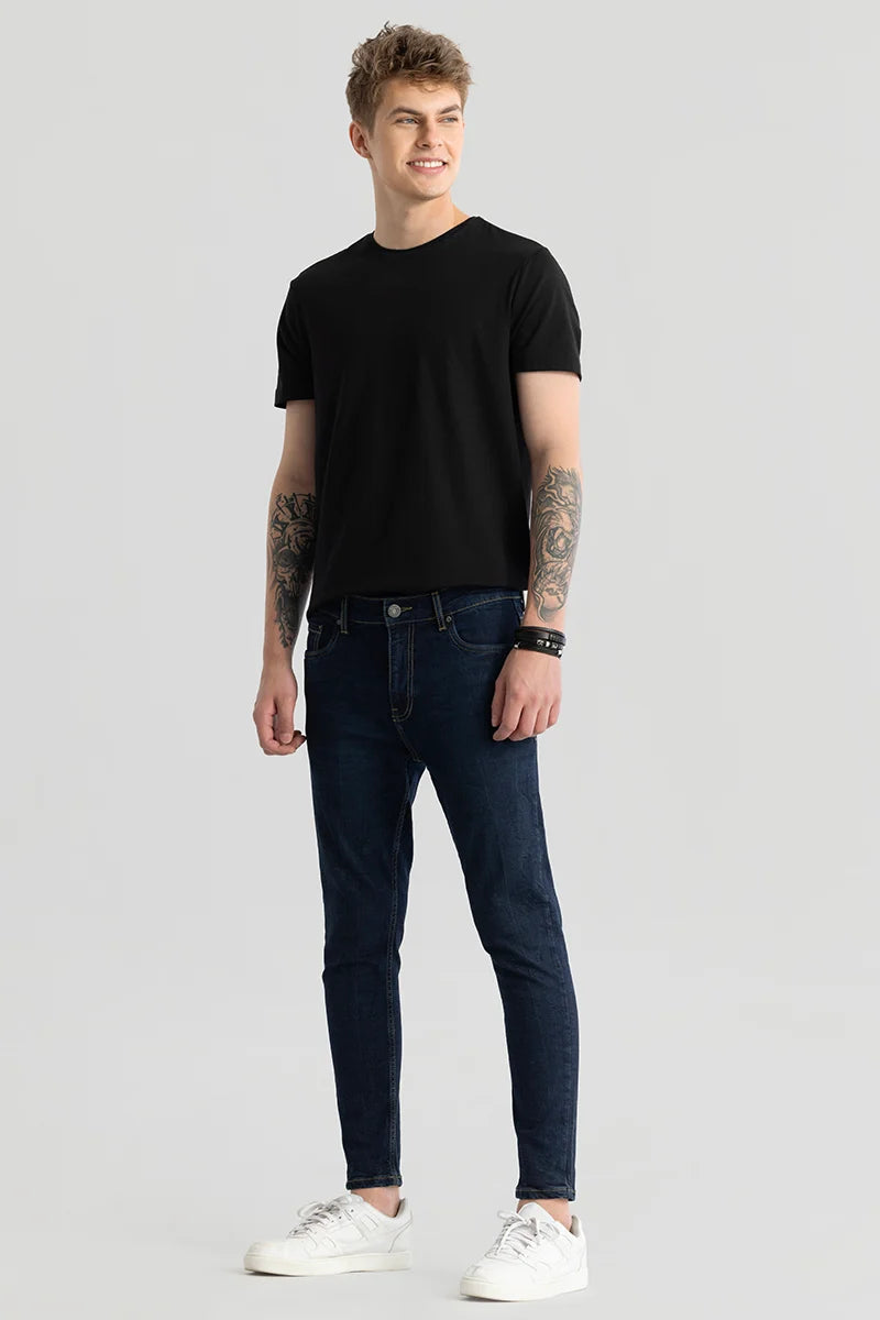 Livia Prussian Blue Skinny Fit Jeans