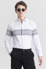 Stripelush White Stripe Shirt