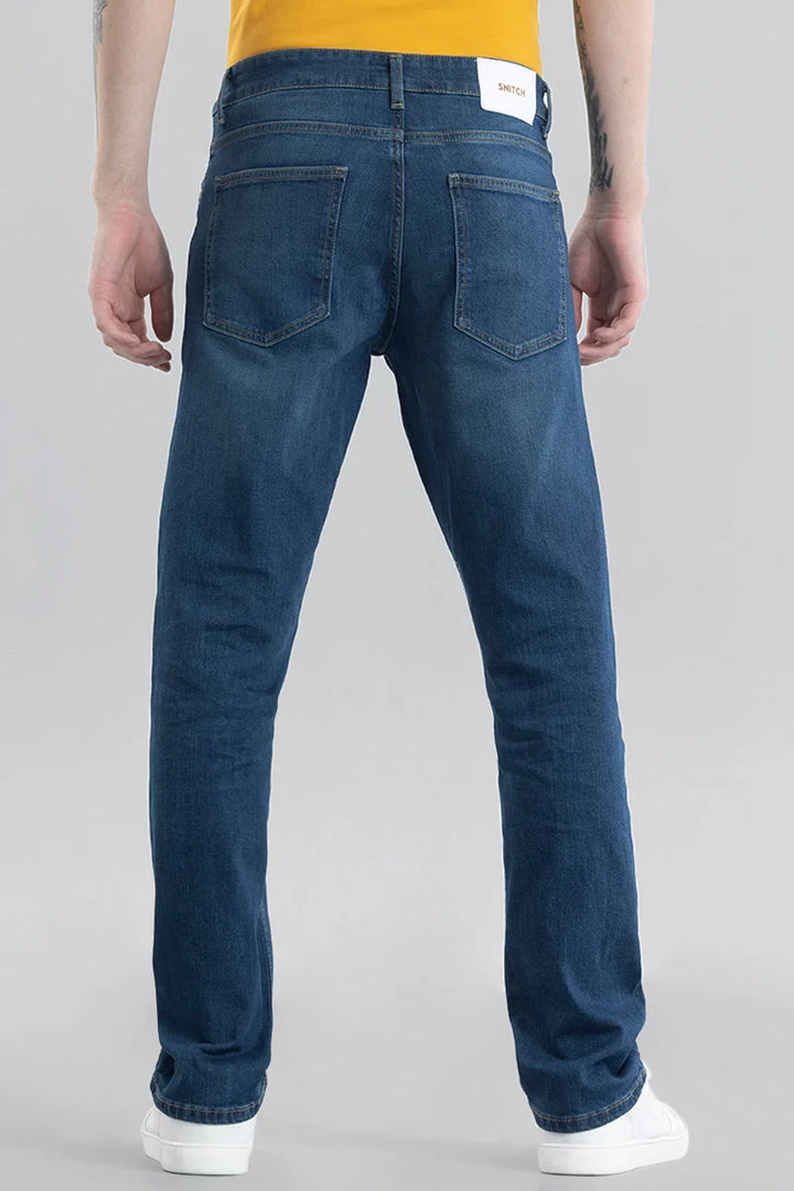 Kari Blue Straight Fit Jeans