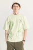 Inspiration Comes Green Oversized T-shirt