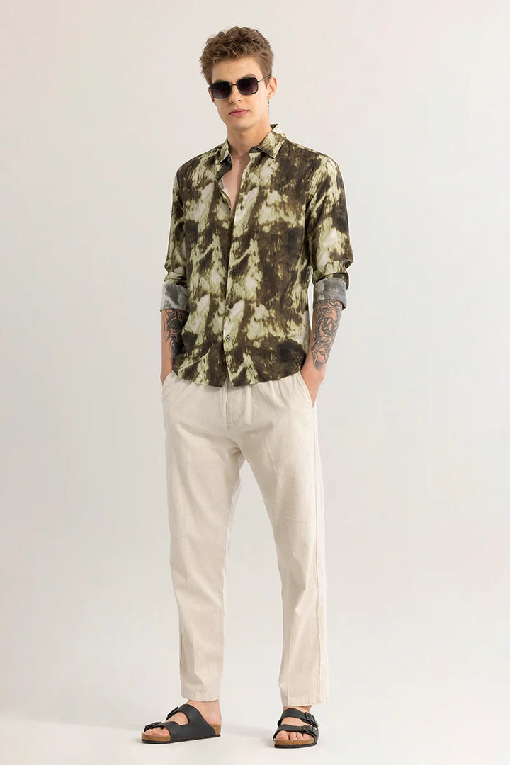 Camofrost Abstract Olive Shirt