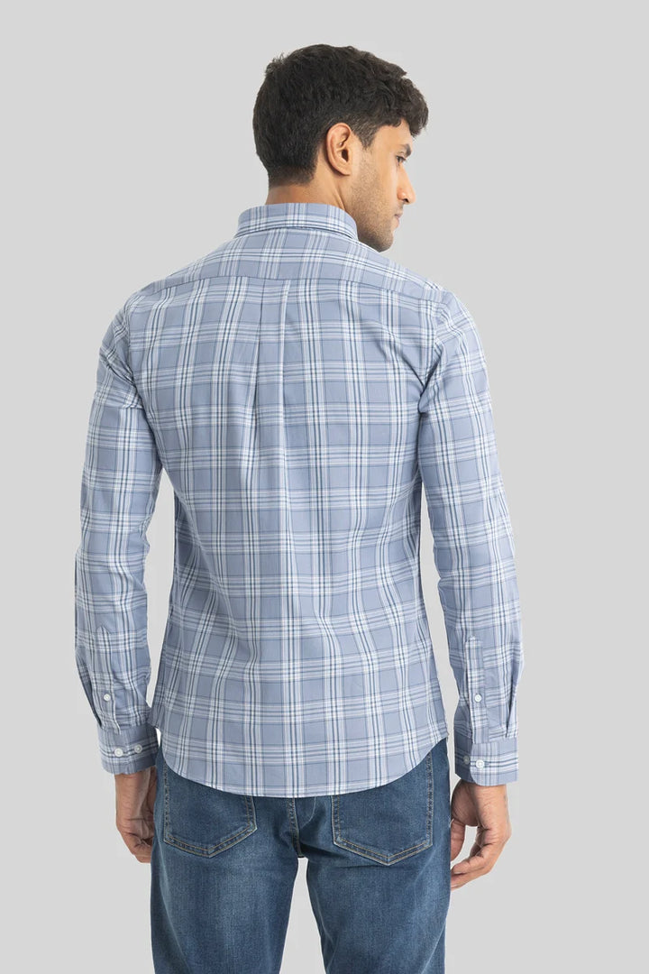 Raimondo Light Blue Checks Shirt