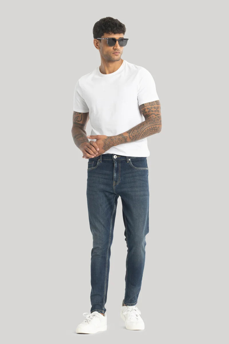 Vito Spruce Blue Skinny Fit Jeans