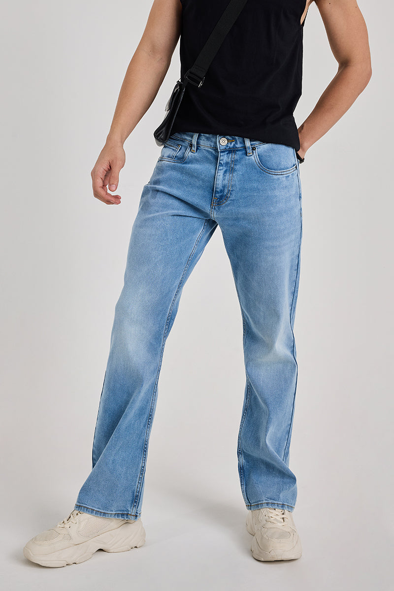 Light Blue Bootcut Jeans