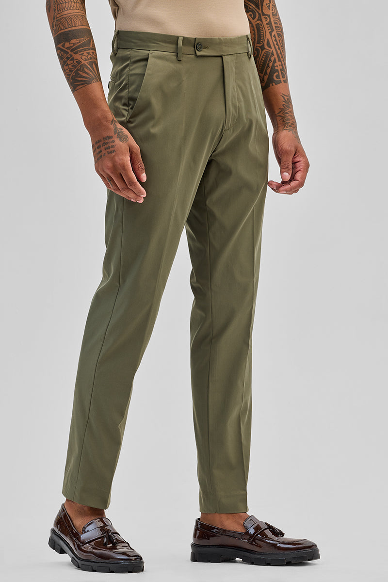 Olive Slim Fit Chinos