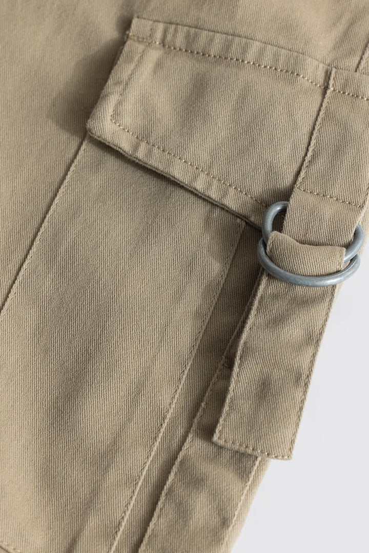 Noemi Khaki Cargo Pant