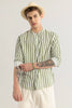 Nautistripe Green Stripe Shirt