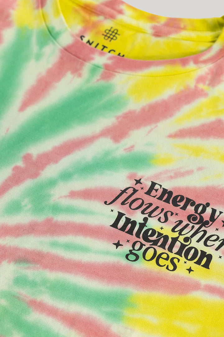 Marcel Multi Tie & Dye Oversized T-Shirt