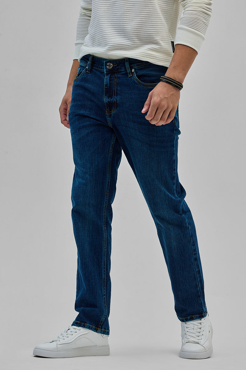 Blue Regular Fit Jeans