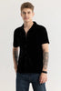 Morten Black Velvet Shirt