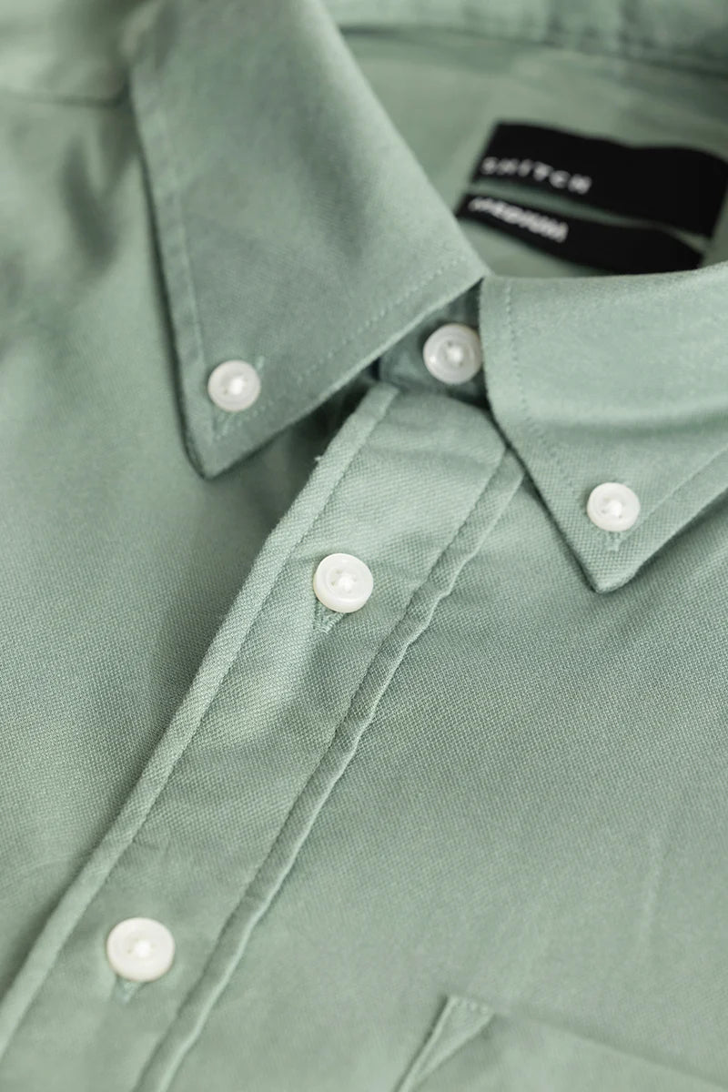 Button Down Sage Shirt