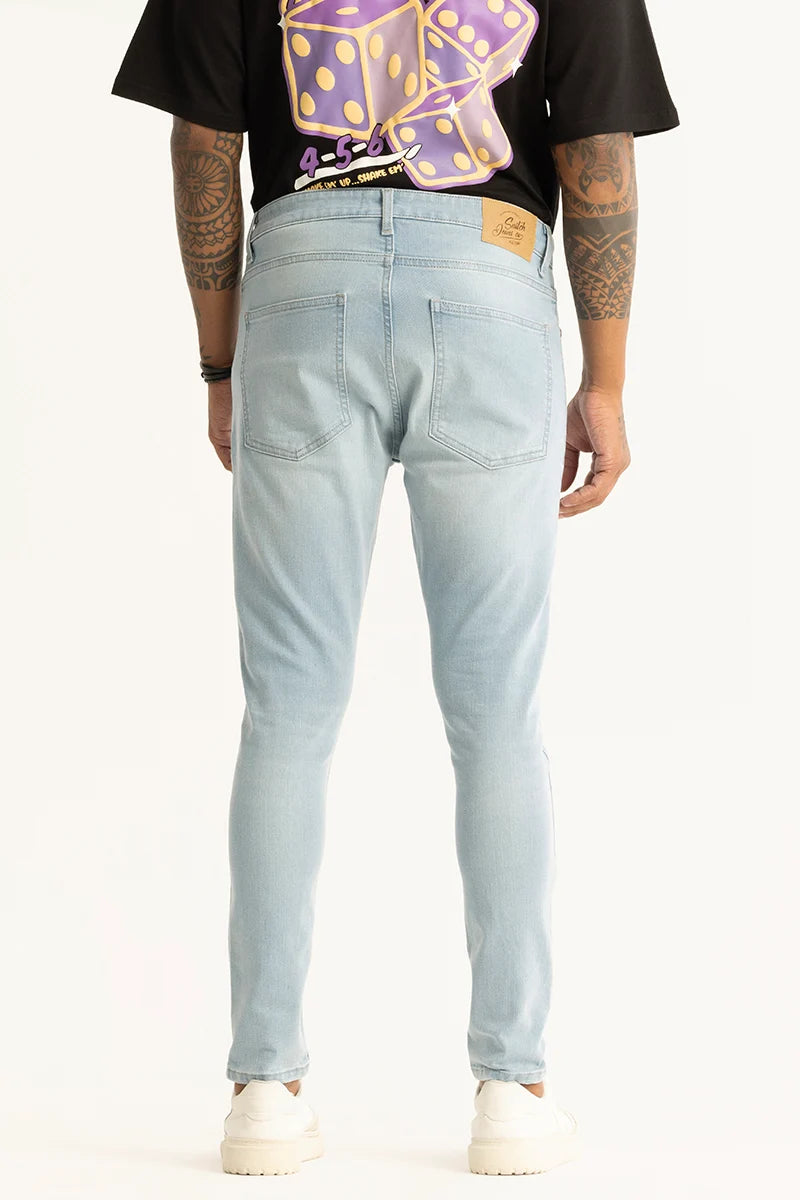 Delphine Light Blue Skinny Fit Jeans