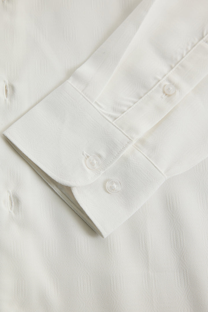 White French Collar Shirt