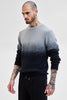 Grey Ombre Light Weight  Sweater