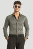 Olive Slim Fit Stretch Shirt