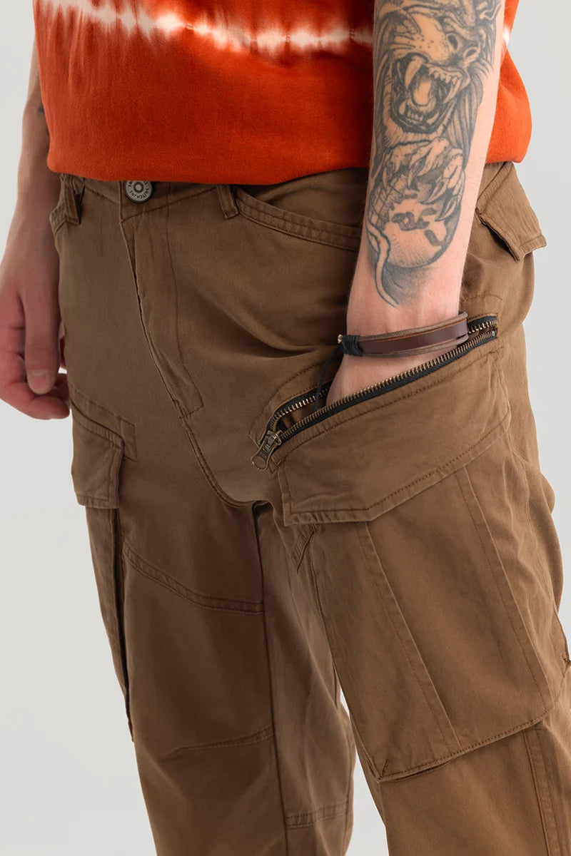 Tyke Pro Brown Cargo Pant