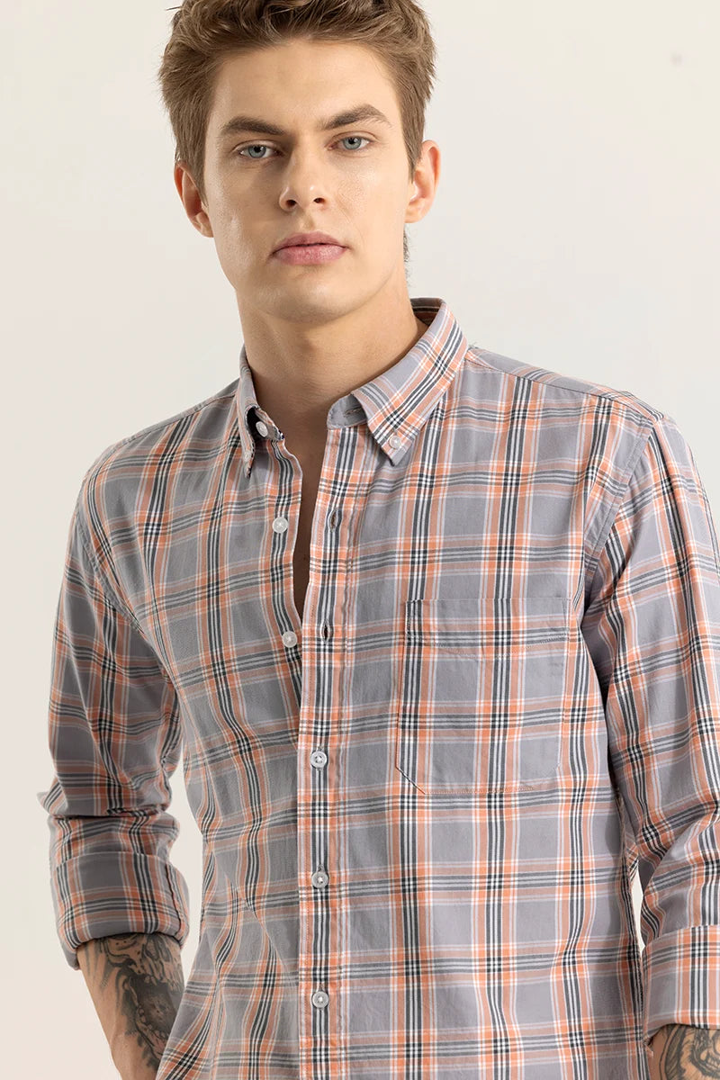 Plaidariffic Grey Check Shirts