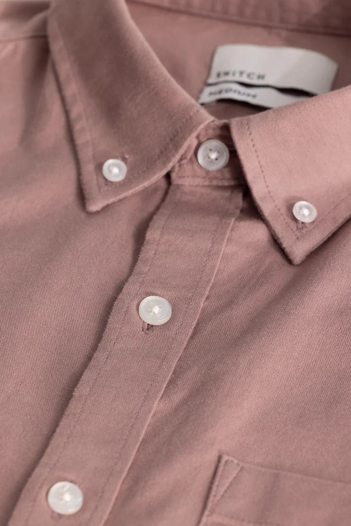 Mauve Oxford Shirt